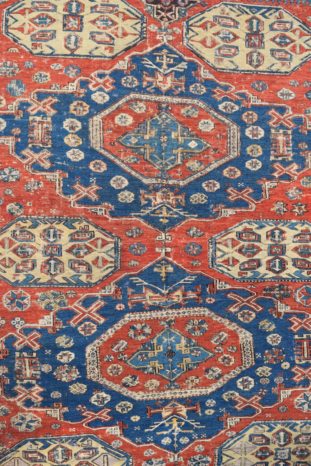 An antique Caucasian  Kuba Sumak carpet 289x203cm View IX