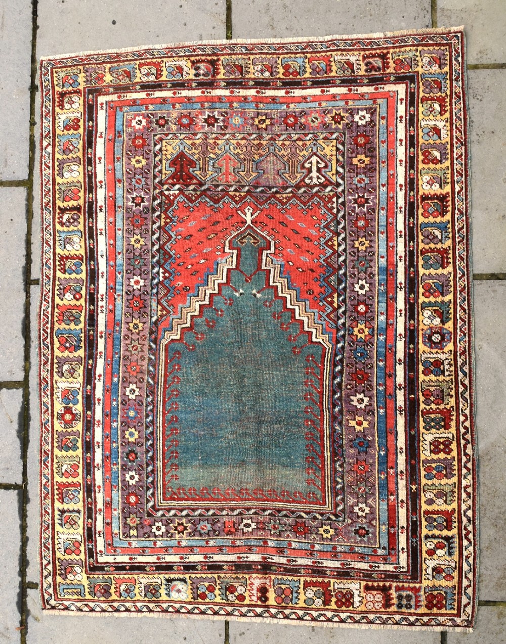 An antique Mudjur prayer 170x128 cm