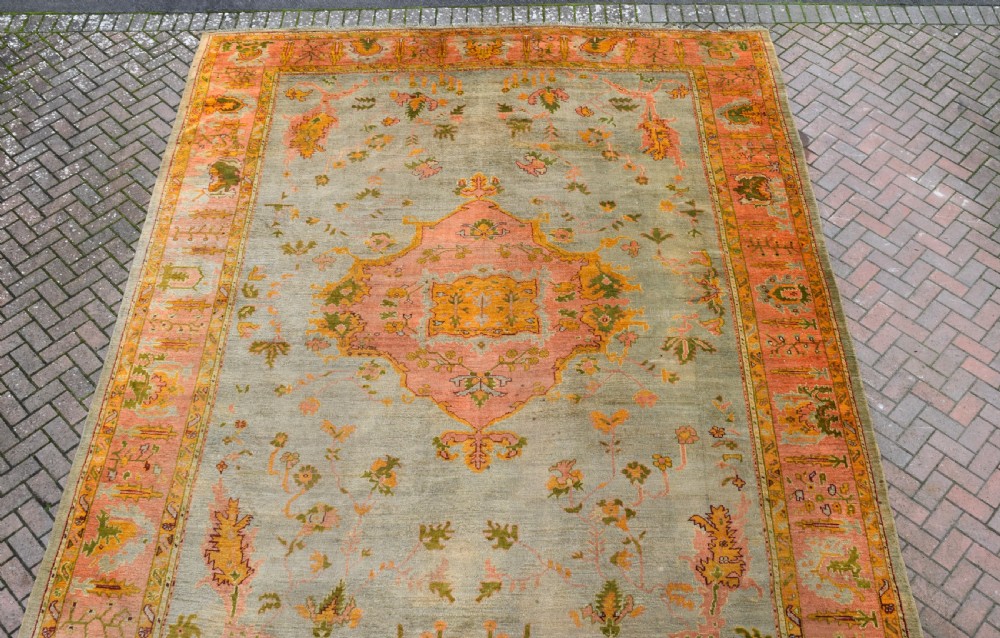 A large antique Ushak carpet 470x350 cm View III