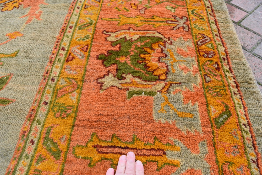 A large antique Ushak carpet 470x350 cm View VII