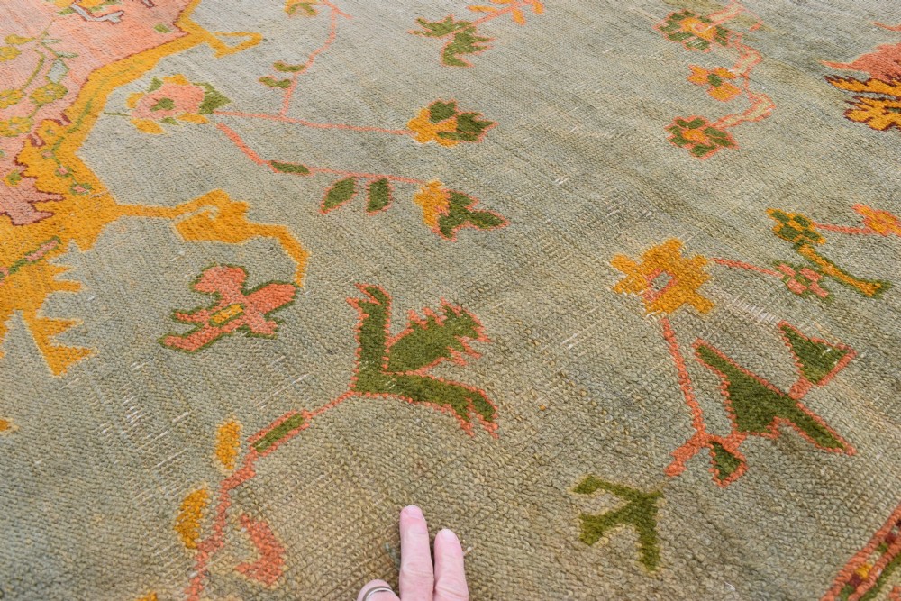 A large antique Ushak carpet 470x350 cm View IX