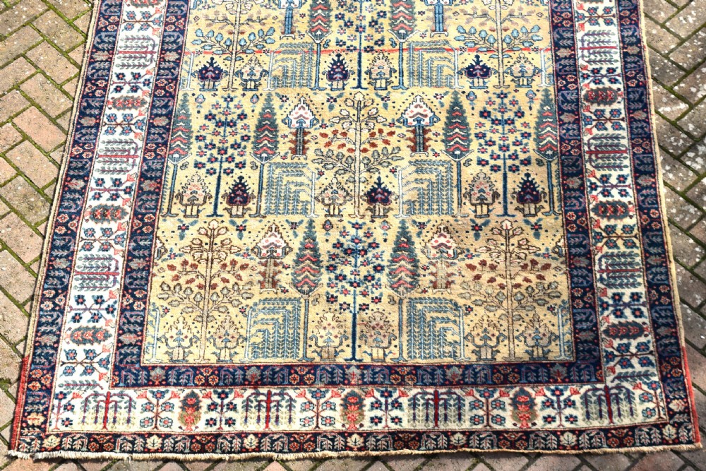 Antique Tabriz small carpet 277x190cm View II