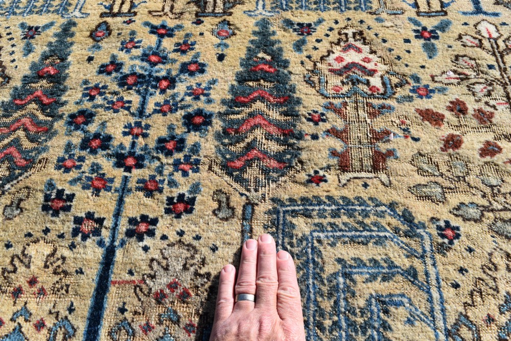 Antique Tabriz small carpet 277x190cm View V