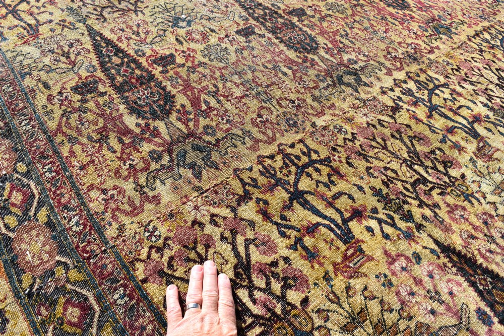 Early Kirman oversized carpet 538x303 cm View III