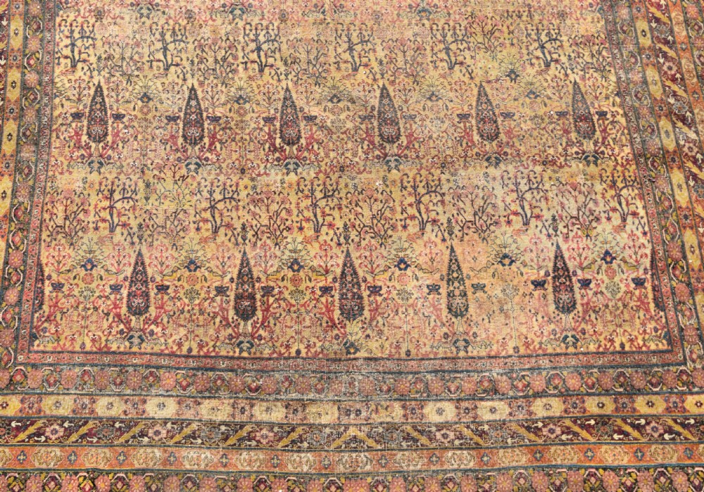 Early Kirman oversized carpet 538x303 cm View VI