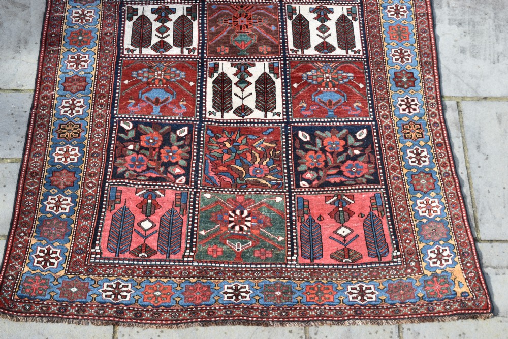 Antique Bahktiar village rug 256x150 cm View II