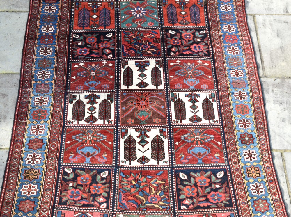Antique Bahktiar village rug 256x150 cm View III