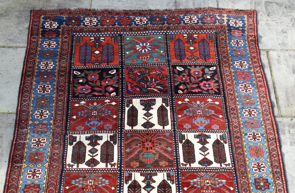 Antique Bahktiar village rug 256x150 cm View IV