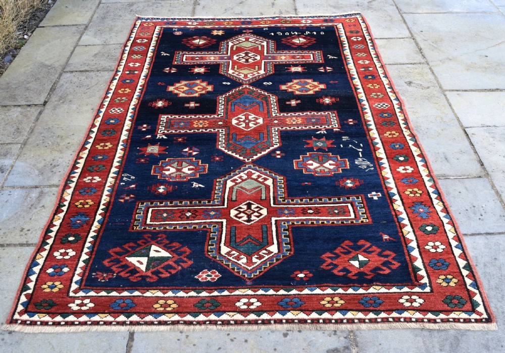 An antique Armenian Kazak rug 216x142cm View II