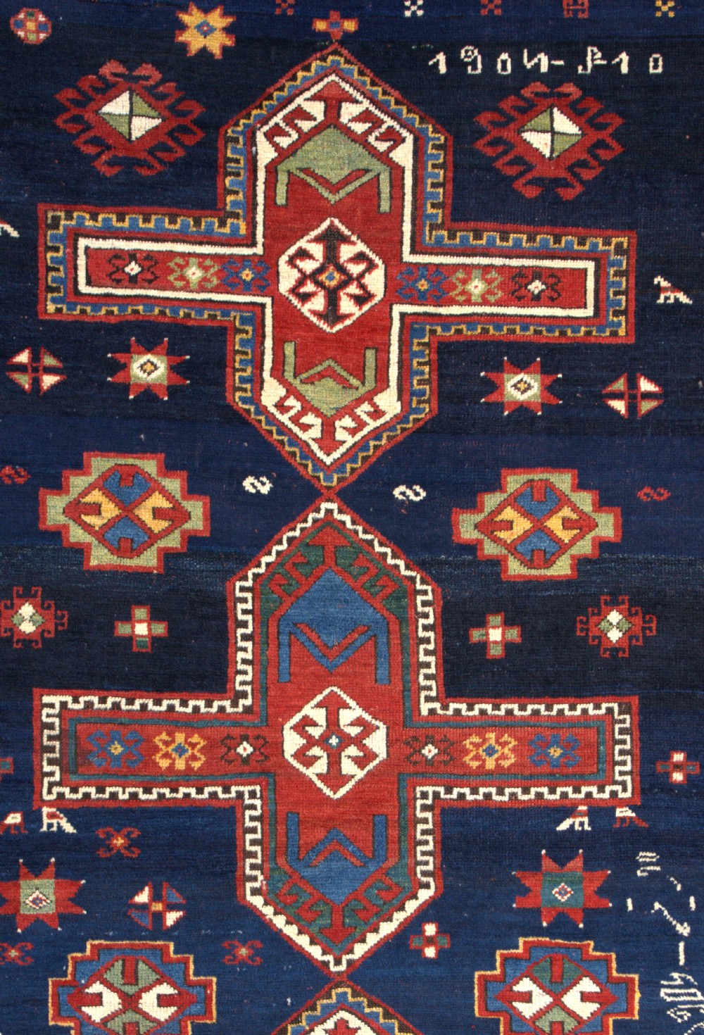 An antique Armenian Kazak rug 216x142cm View IV