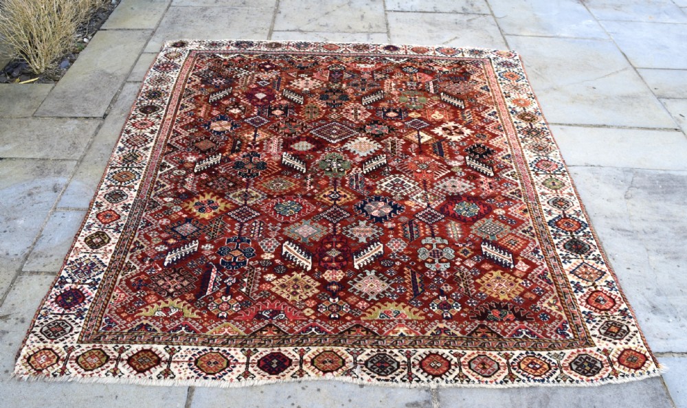 A very fine antique Shekarlu tribal carpet 204x174 cm View II