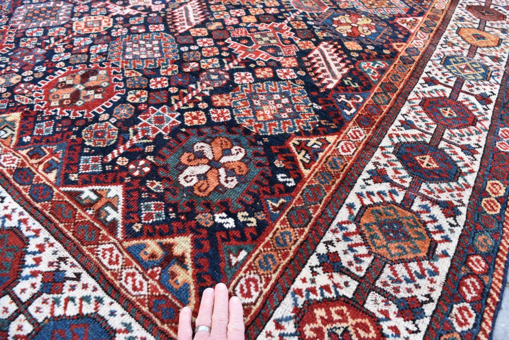 Antique Shekarlu Qasgai carpet 288x168cm View II