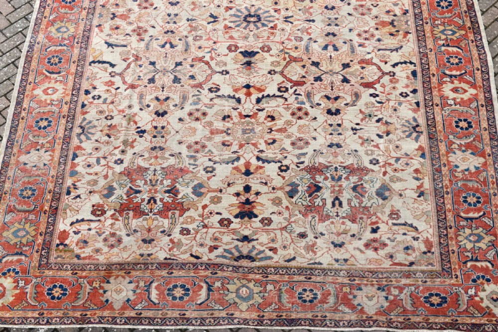 Fine antique Ziegler carpet 405x321 cm View VII
