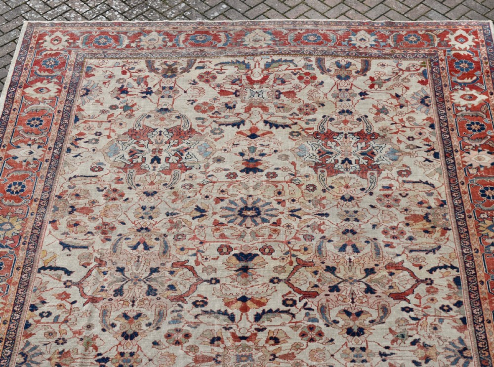 Fine antique Ziegler carpet 405x321 cm View IX
