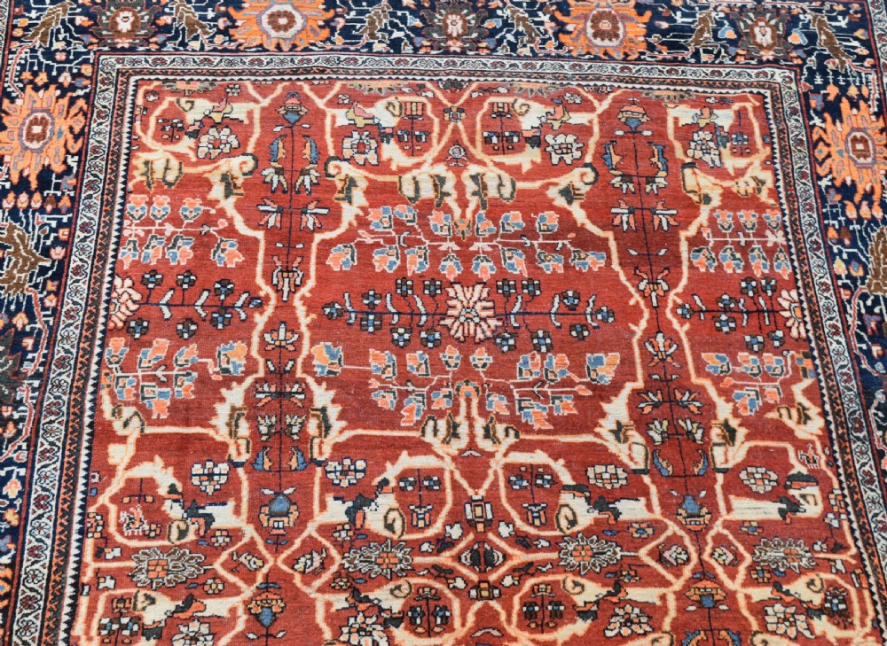 Antique Mahal carpet 413x310 cm View III