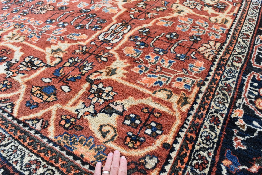Antique Mahal carpet 413x310 cm View XI