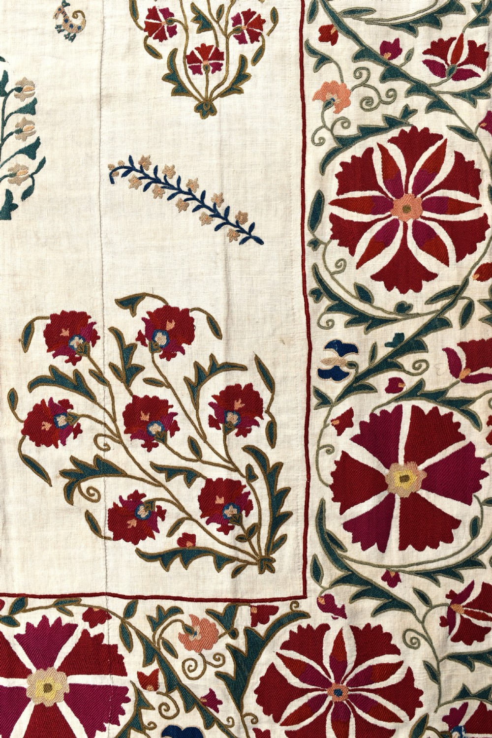 Antique Bukhara Nim Suzani 154x109 cm View III
