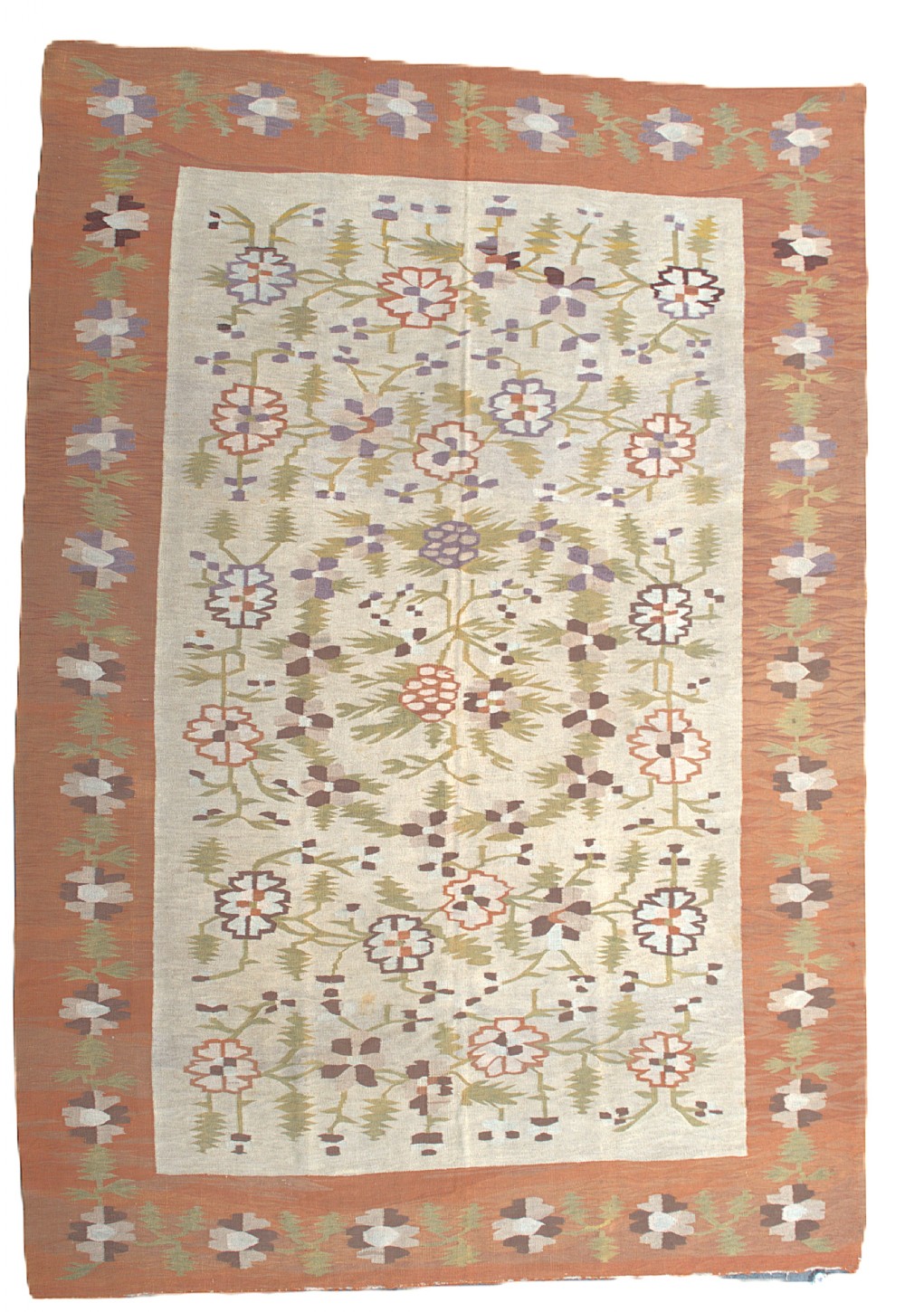 Antique Bessarabian Kilim 264x181cm