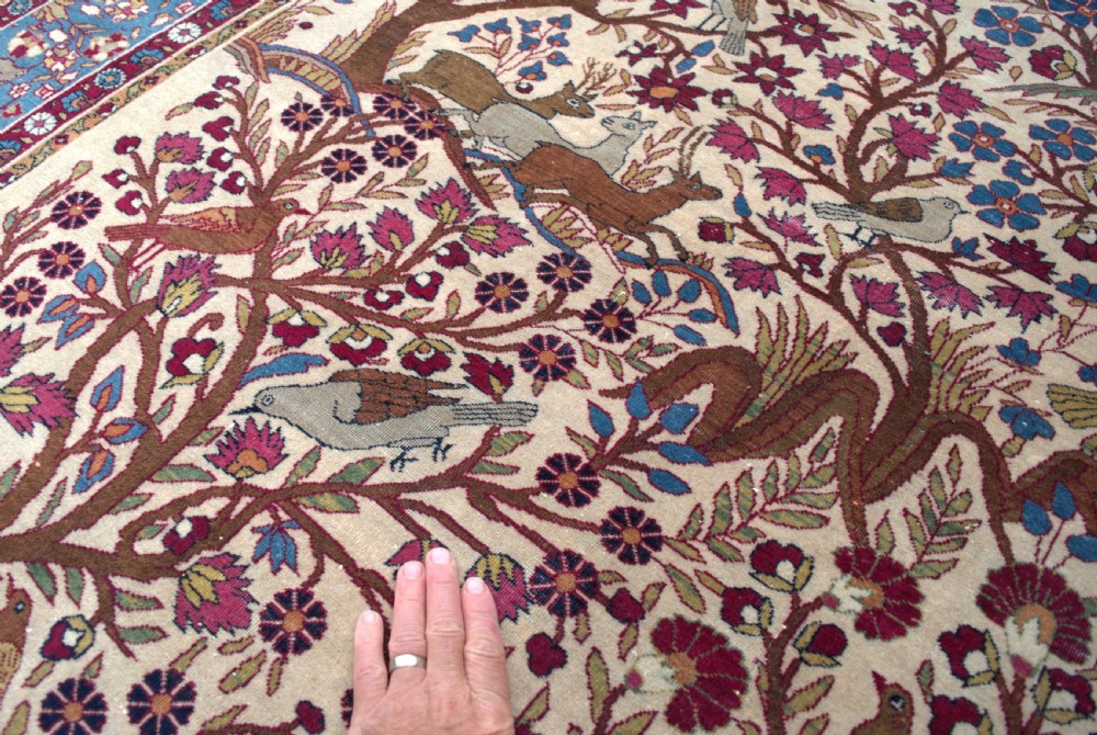 A fine Kirman rug 214x135cm View III