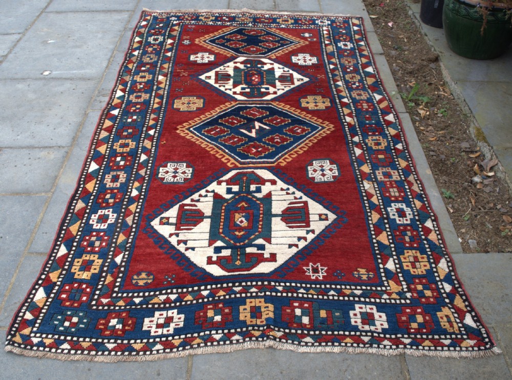 Antique Lori Pambak Kazak 294x138cm View III