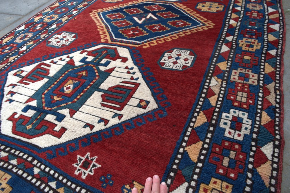 Antique Lori Pambak Kazak 294x138cm View V