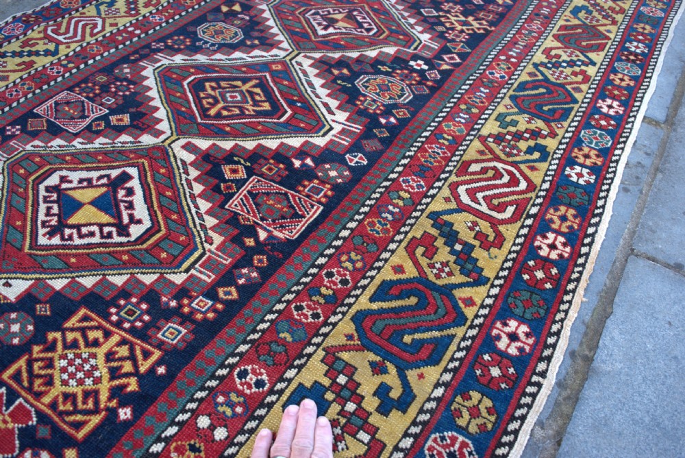 Antique Shirvan rug 252x124 cm View III