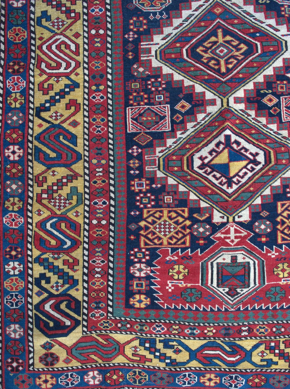 Antique Shirvan rug 252x124 cm View IV
