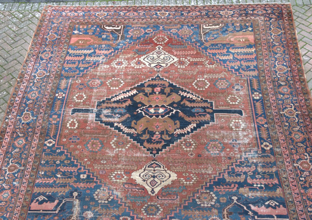 Antique Bakshaish carpet 416x348 cm View VI