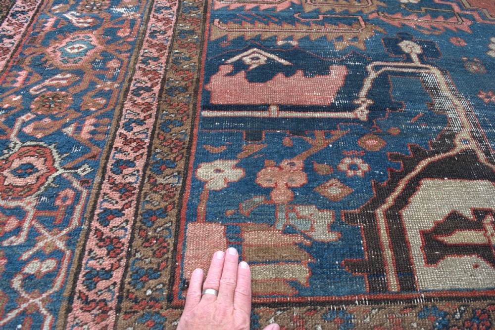 Antique Bakshaish carpet 416x348 cm View IX
