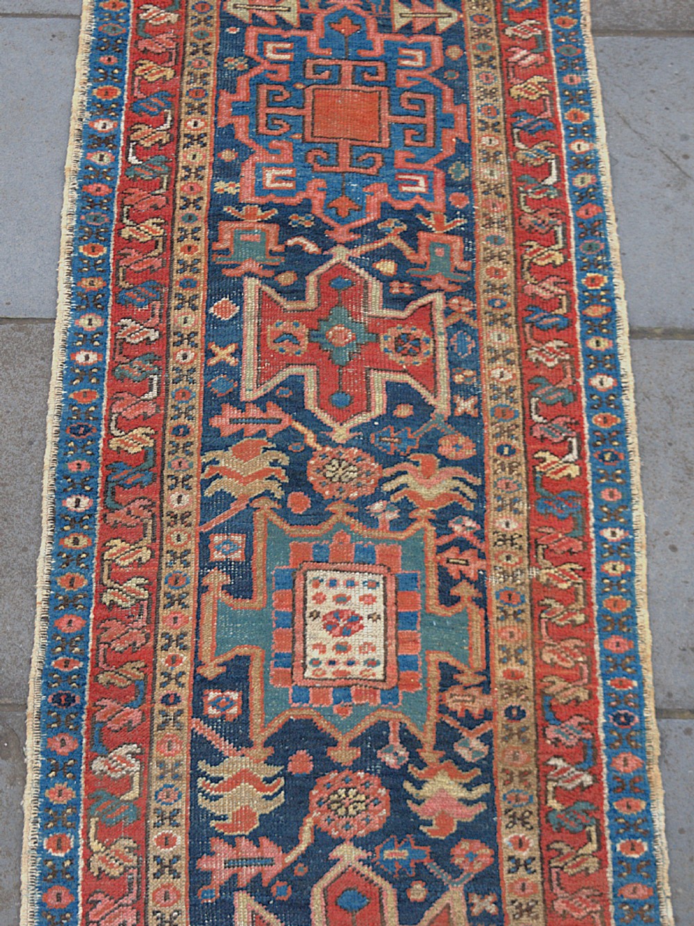 An antique Gorravan narrow runner 268x77 cm View III