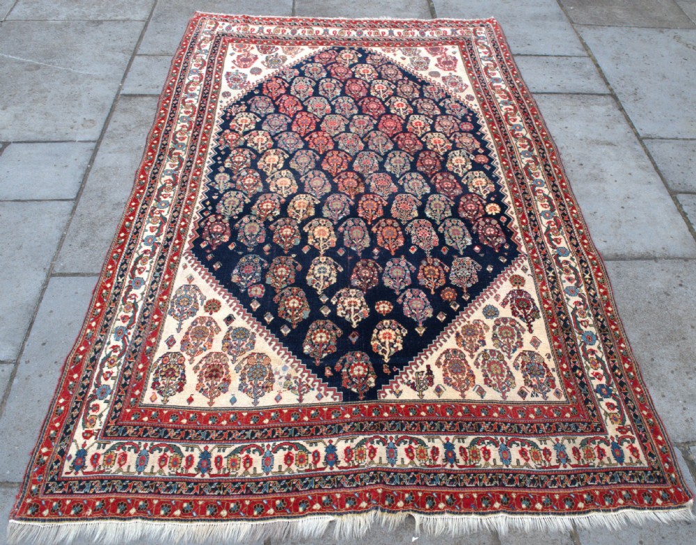 Antique Qaskuli tribal rug 228x138 cm View II