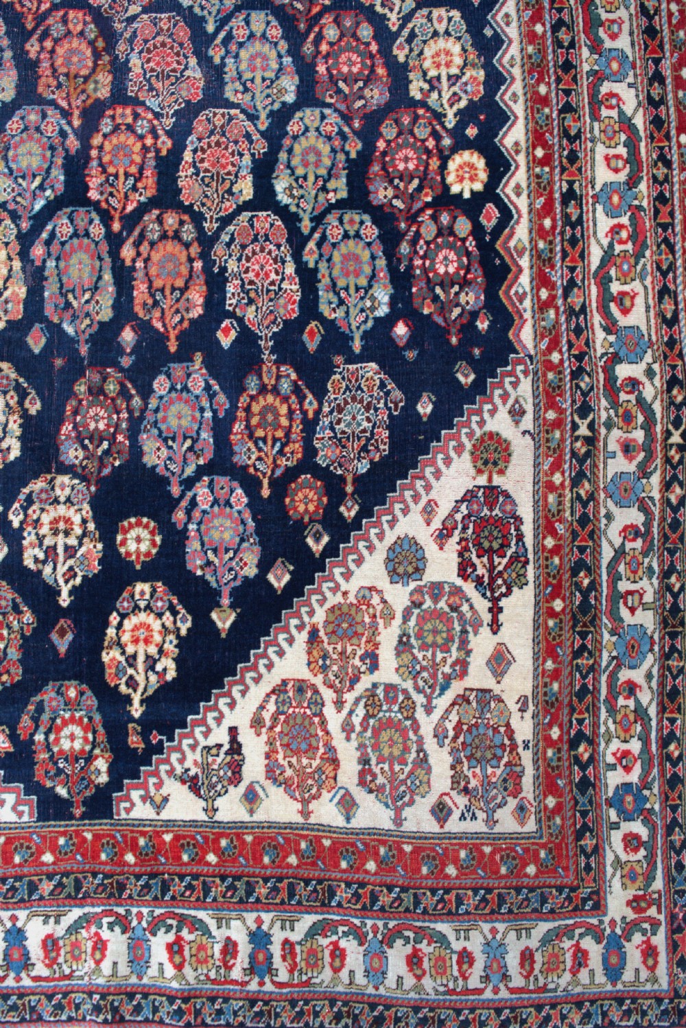 Antique Qaskuli tribal rug 228x138 cm View IV