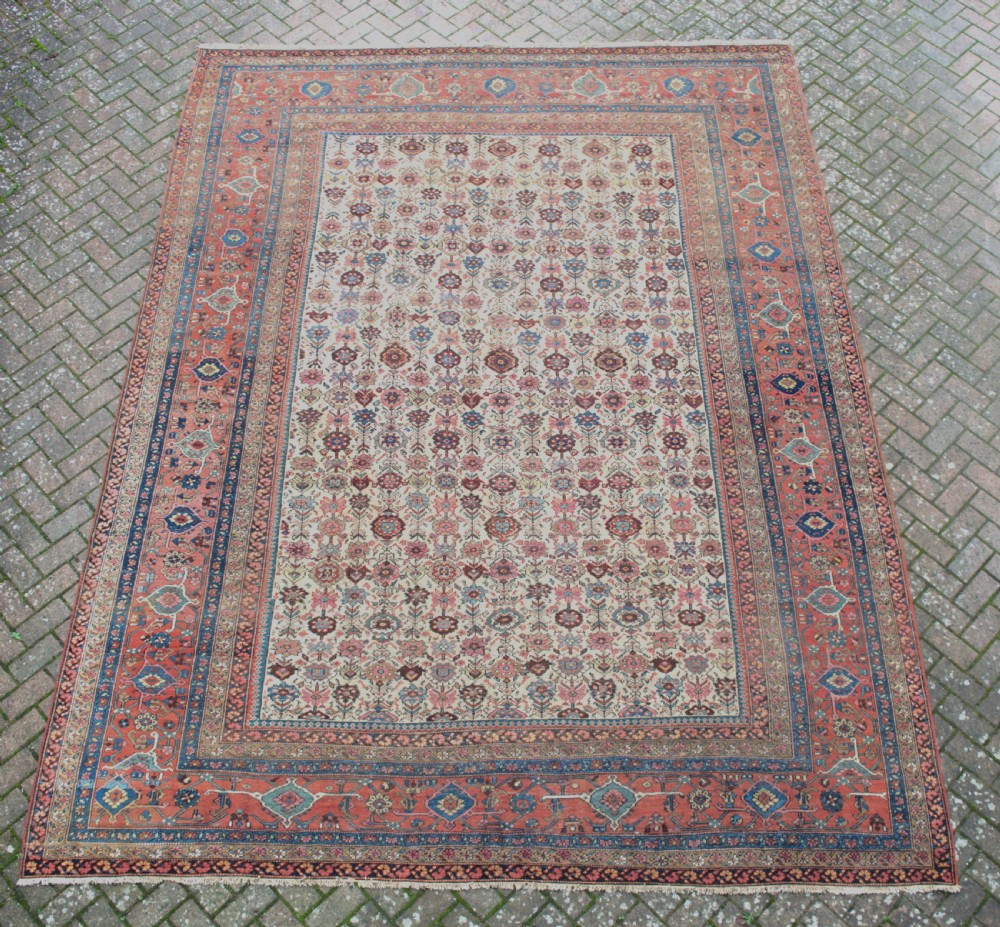 Antique Bakshaish carpet 409x306cm View III