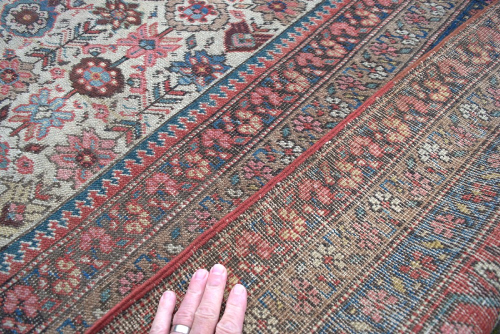 Antique Bakshaish carpet 409x306cm View V