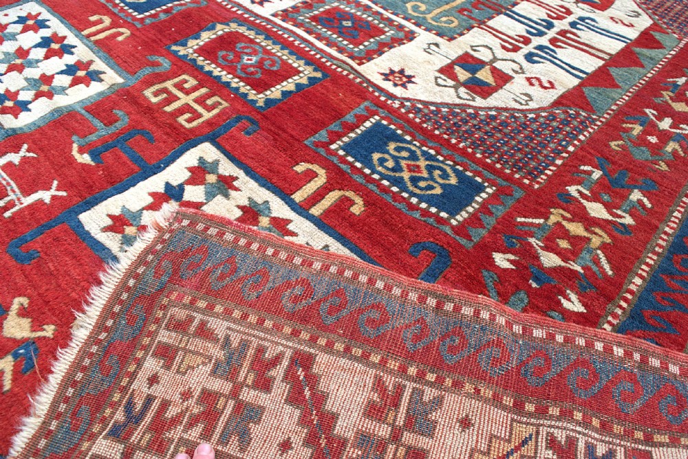 A fine antique Karachopf Kazak rug 244x192cm View IV