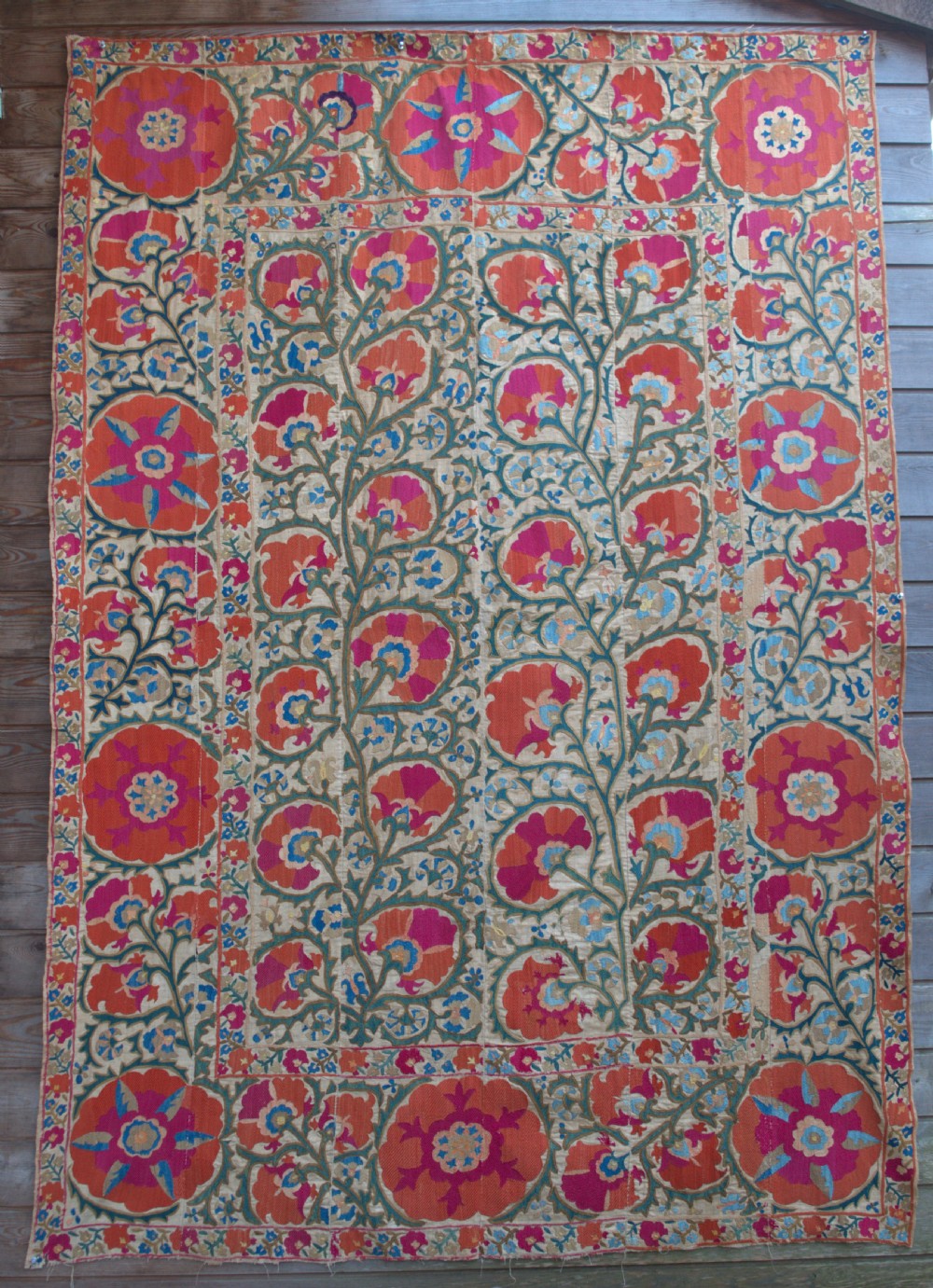 Antique Bokhara Suzani  230x158 cm