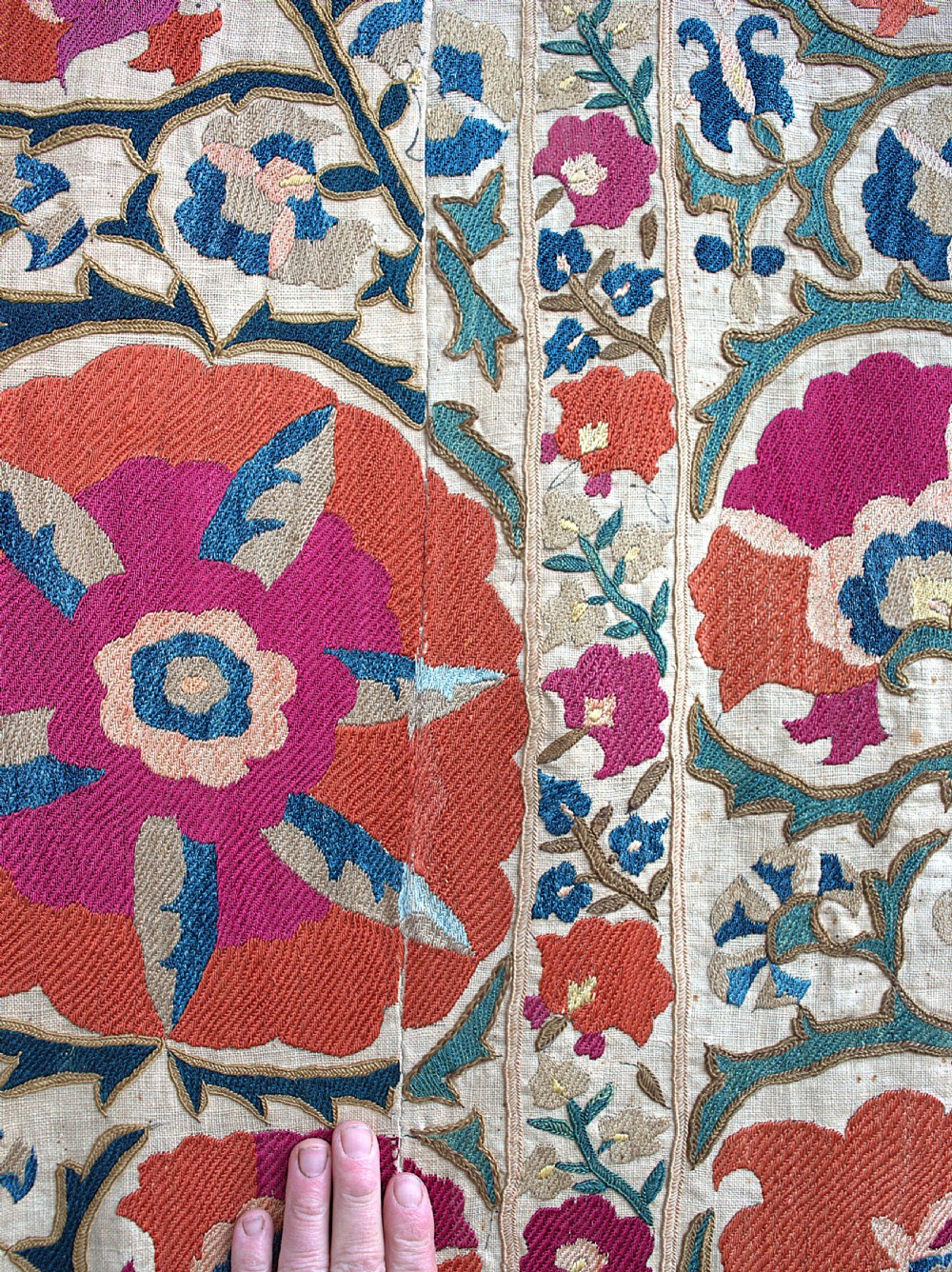 Antique Bokhara Suzani  230x158 cm View III