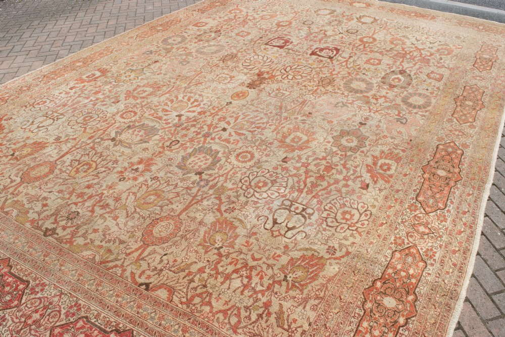 Oversize Tabriz carpet 500x350 cm View IV