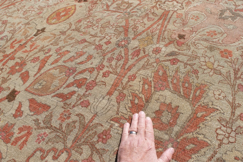 Oversize Tabriz carpet 500x350 cm View V