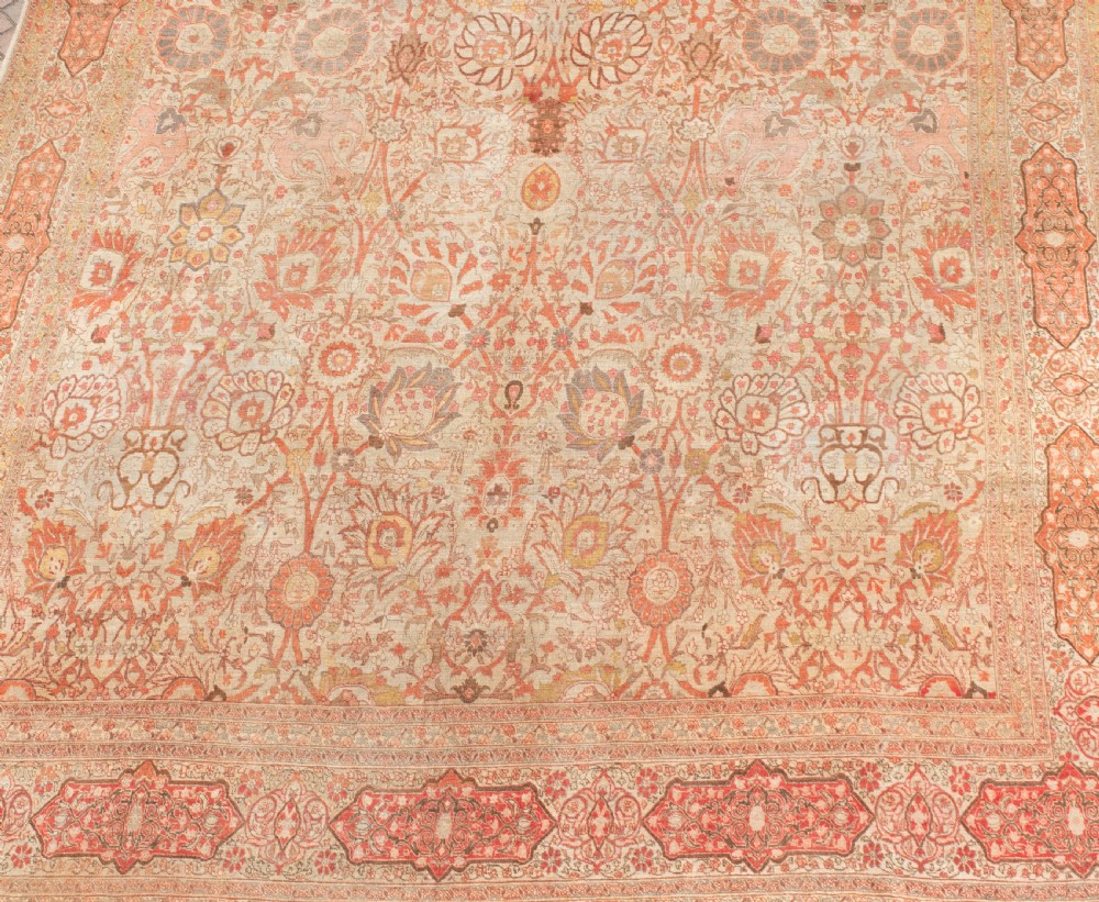 Oversize Tabriz carpet 500x350 cm View VII