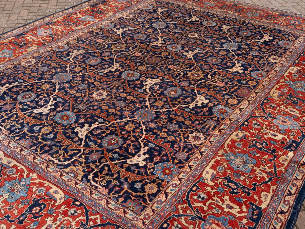 A large Tabriz carpet 379x302 cm View IV