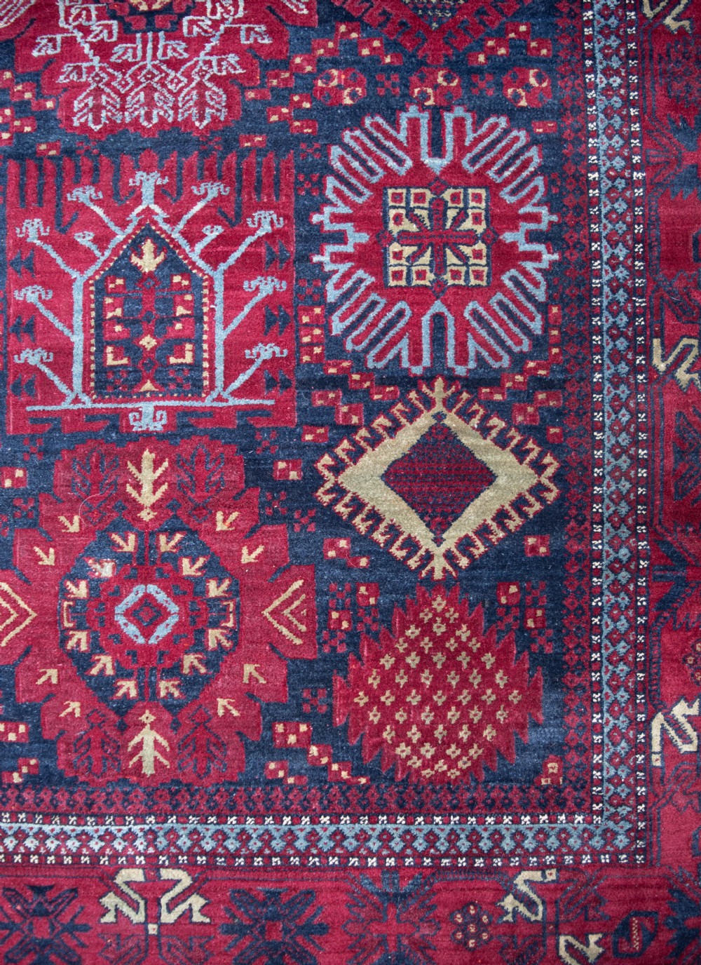 An antique Agra rug 193x122cm View II