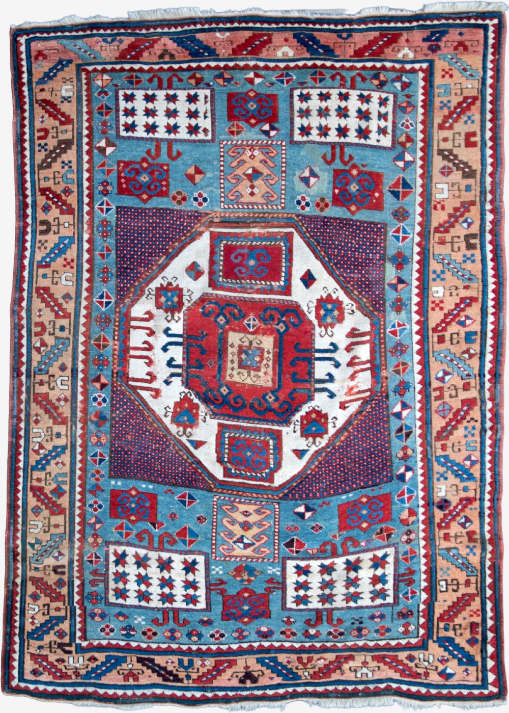 Early Karachopf Kazak rug 223x160cm