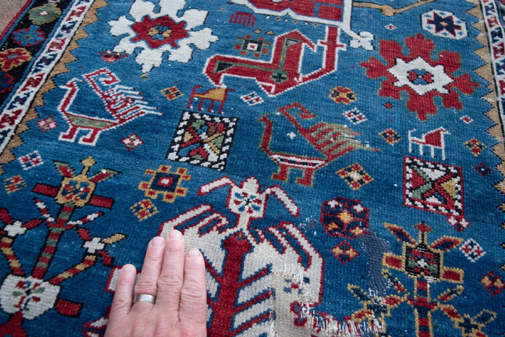 Caucasian Karagashli rug 149x69cm View II