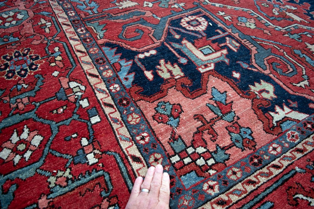 Antique Karaja carpet 396x330cm View III