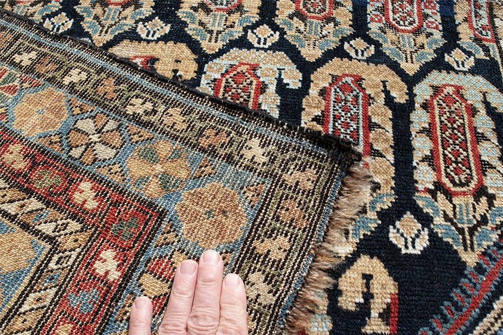 An antique Caucasian Khila rug 133x98cm View VI