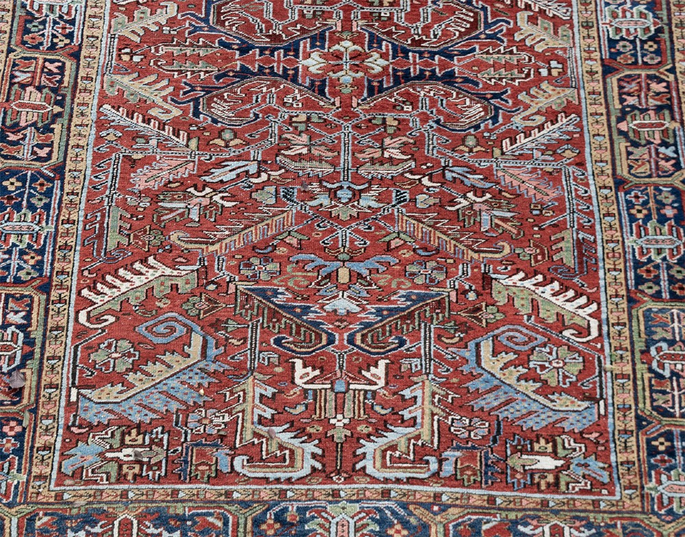 An antique Heriz Carpet 314x224cm View III