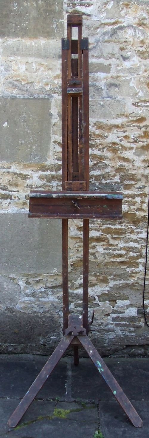 Artists Slade School of Fine Art Easel from the Studio of Frank Auerbach