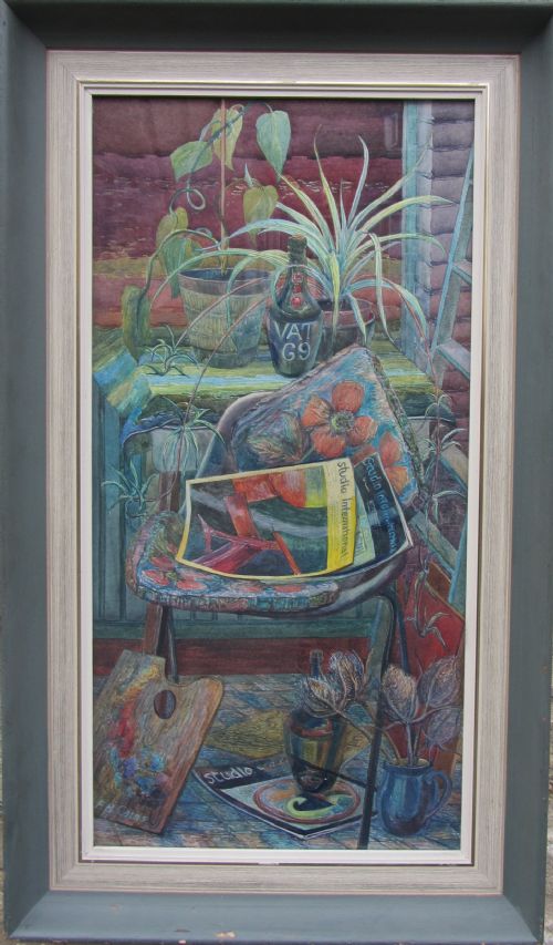 Florence Blanche Cains, Watercolour Still Life