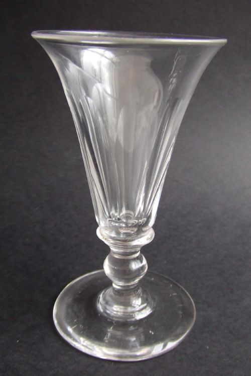 Georgian Facet Cut Jelly Glass Circa 1800